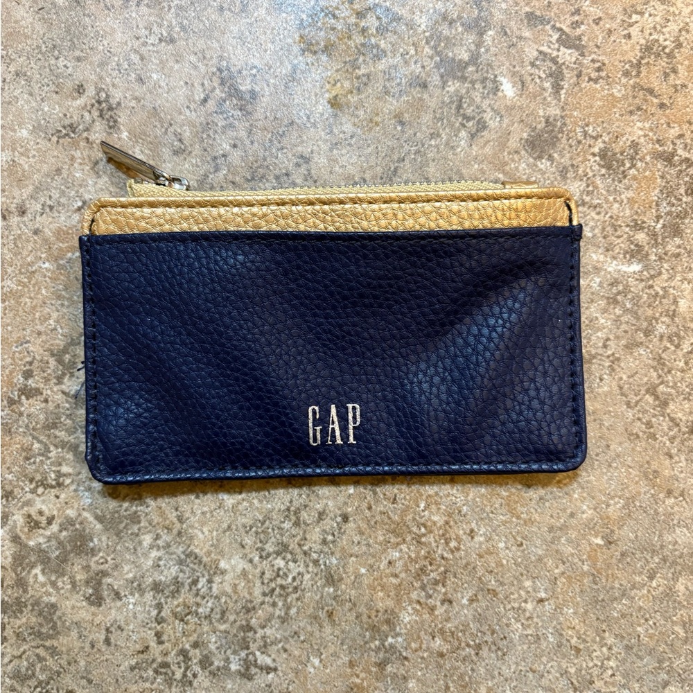 GAP Navy and Gold Wallet